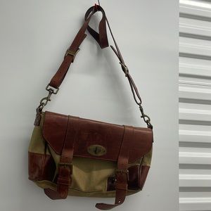Madewell bag leather and canvas